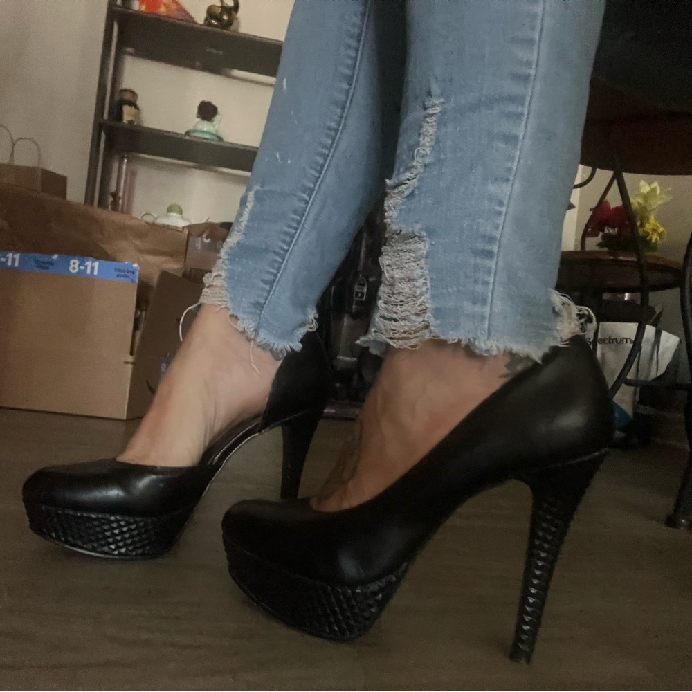 Elegant Black High Heels